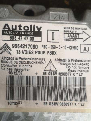 CENTRALITA AIRBAG, Citroen, C4 PICASSO