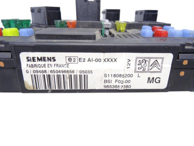 CAJA RELES / FUSIBLES, CITROEN, C3