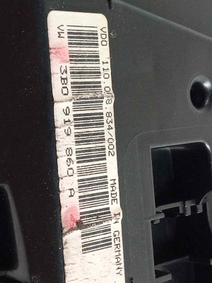 CUADRO INSTRUMENTOS, VOLKSWAGEN, PASSAT BERLINA (3B2)