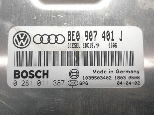  CENTRALITA MOTOR UCE AUDI ALLROAD QUATTRO QUATTRO (4B5) 