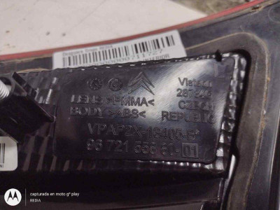 PILOTO TRASERO IZQUIERDO INTERIOR, CITROEN, C4 BERLINA