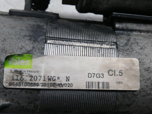  MOTOR ARRANQUE CITROEN XSARA PICASSO 