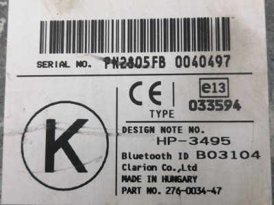 NO IDENTIFICADO, NISSAN, QASHQAI (J10)