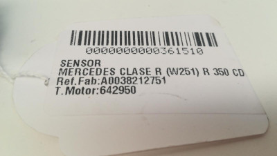 SENSOR, MERCEDES-BENZ, CLASE R (BM 251)
