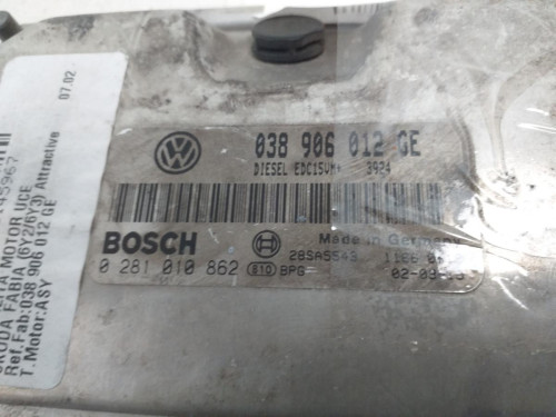  CENTRALITA MOTOR UCE Skoda FABIA (6Y2/6Y3) 
