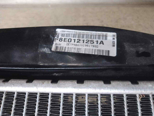 RADIADOR AGUA Audi A4 BERLINA (8E) 
