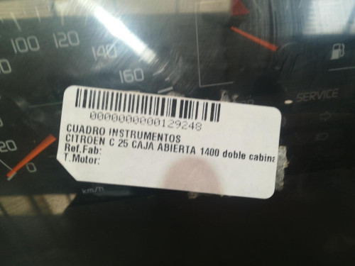  CUADRO INSTRUMENTOS 