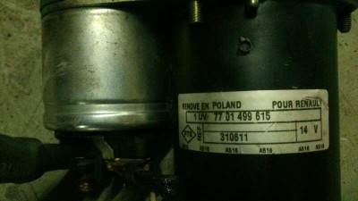 MOTOR ARRANQUE, RENAULT, LAGUNA (B56)