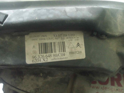 FARO IZQUIERDO, CITROEN, C5 BERLINA