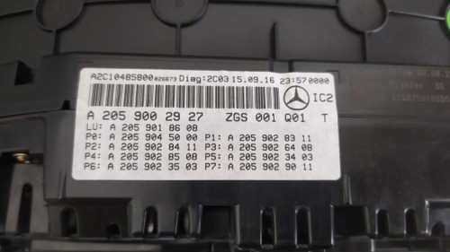CUADRO INSTRUMENTOS Mercedes-Benz CLASE GLC (BM 253) 