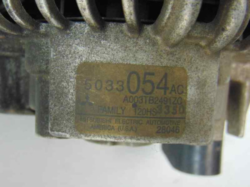 ALTERNADOR, CHRYSLER, PT CRUISER