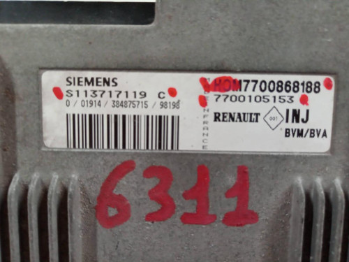  CENTRALITA MOTOR UCE, RENAULT, ESPACE /GRAND ESPACE (JE0) 