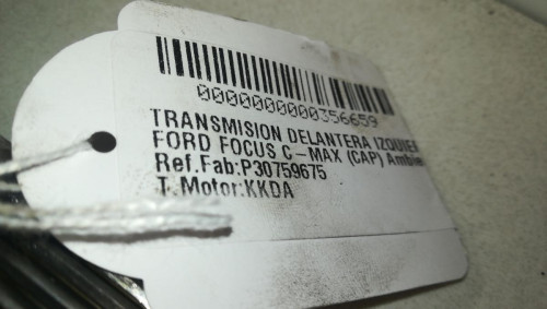 TRANSMISION DELANTERA IZQUIERDA Ford C-MAX (CB3)(2007) 