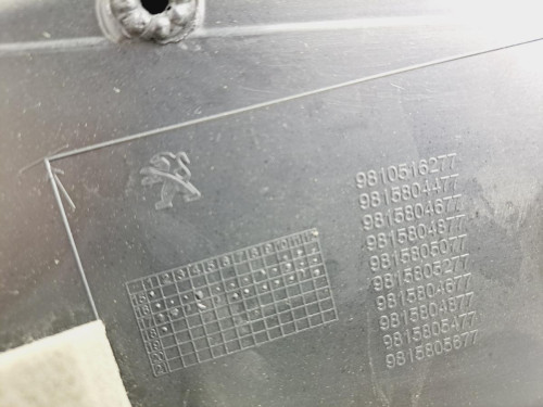 GUARNECIDO PUERTA TRASERA DERECHA PEUGEOT 3008 
