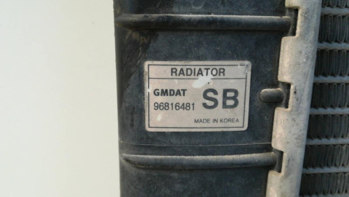  RADIADOR AGUA CHEVROLET KALOS 