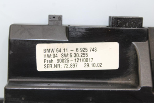 MANDO CALEFACCION / AIRE ACONDICIONADO BMW SERIE 7 (E65/E66) 