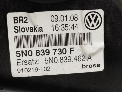  ELEVALUNAS TRASERO DERECHO Volkswagen TIGUAN (5N1) 