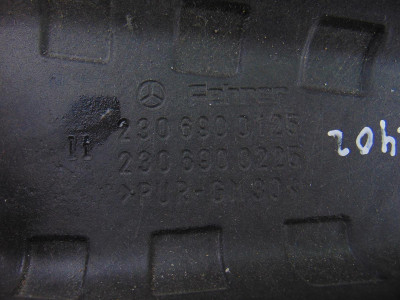 MOLDURAS DELANTERAS, MERCEDES-BENZ, SL (BM 230) ROADSTER