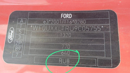  FORD KA (CCU) 