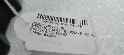  BOMBA INYECCION MERCEDES-BENZ CLASE R (BM 251) 