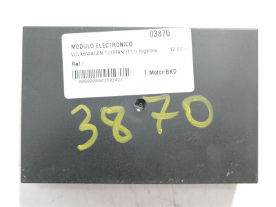 MODULO ELECTRONICO, VOLKSWAGEN, TOURAN (1T1)
