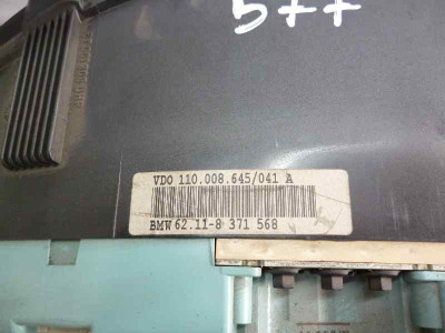 CUADRO INSTRUMENTOS, BMW, SERIE 3 COMPACTO (E36)