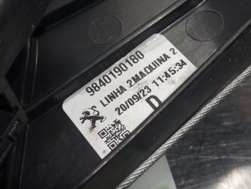  ELEVALUNAS TRASERO DERECHO, PEUGEOT, 3008 