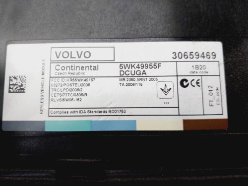 MODULO ELECTRONICO Volvo S60 BERLINA 