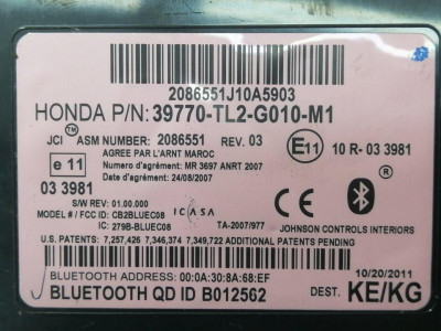 MODULO ELECTRONICO, HONDA, ACCORD BERLINA (CU)