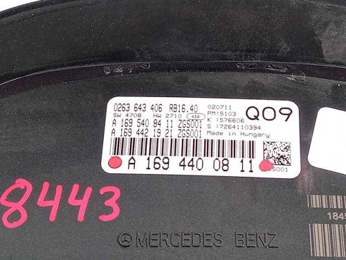  CUADRO INSTRUMENTOS MERCEDES-BENZ CLASE A (BM 169) 