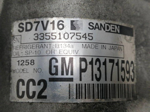  COMPRESOR AIRE ACONDICIONADO SAAB 9-3 FAMILIAR 
