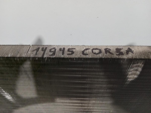  RADIADOR AGUA, OPEL, CORSA D 