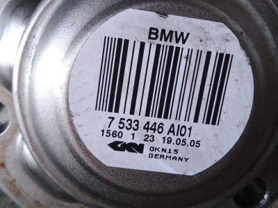 TRANSMISION TRASERA DERECHA, BMW, SERIE 3 BERLINA (E90)