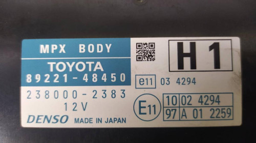 MODULO ELECTRONICO Lexus RX (GGL1/GYL1) 