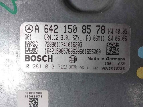 CENTRALITA MOTOR UCE Mercedes-Benz CLASE E (BM 211) FAMILIAR 