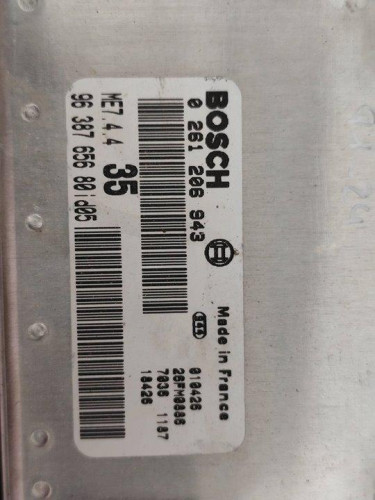  CENTRALITA MOTOR UCE PEUGEOT 307 (S1)(04.2001) 