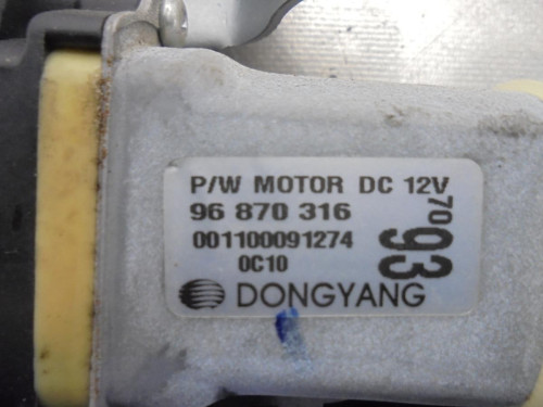  ELEVALUNAS DELANTERO IZQUIERDO CHEVROLET AVEO BERLINA 