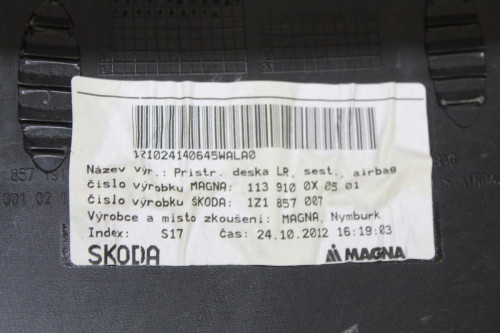  KIT AIRBAG SKODA OCTAVIA COMBI (1Z5) 