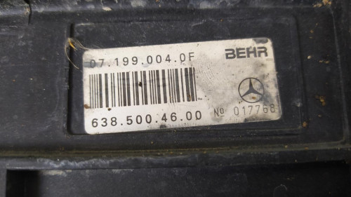 ELECTROVENTILADOR MERCEDES-BENZ VITO FURGÓN (638) 