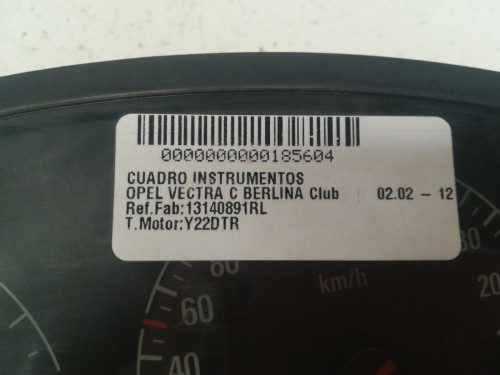  CUADRO INSTRUMENTOS Opel VECTRA C BERLINA 
