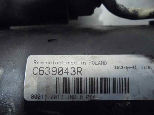  MOTOR ARRANQUE Peugeot 405 BERLINA 