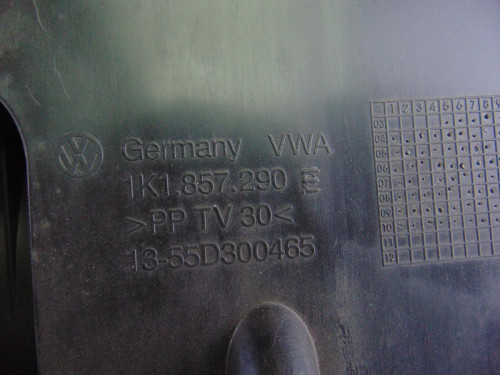  GUANTERA, VOLKSWAGEN, GOLF VI (5K1)(10.2008) 