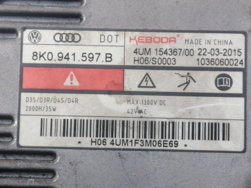  FARO IZQUIERDO, SKODA, SUPERB BERLINA (3V3) 