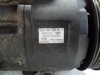 COMPRESOR AIRE ACONDICIONADO, MERCEDES-BENZ, VANEO (BM 414) COMPACT VAN