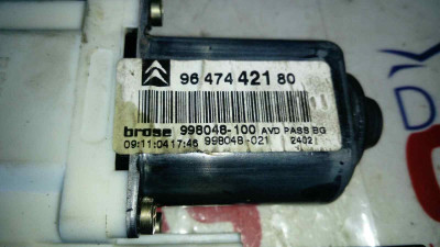 MOTOR ELEVALUNAS DELANTERO DERECHO, CITROEN, C4 BERLINA