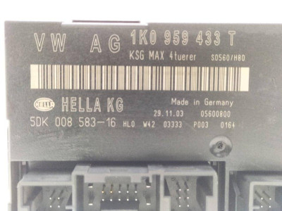 MODULO ELECTRONICO, VOLKSWAGEN, TOURAN (1T1)