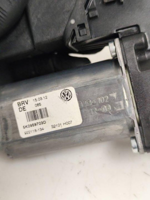 MOTOR ELEVALUNAS TRASERO IZQUIERDO, Volkswagen, GOLF VI (5K1)(10.2008)