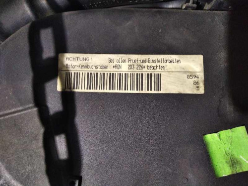  MOTOR COMPLETO, SEAT, TOLEDO (1M2) 
