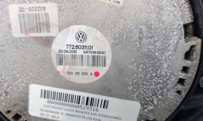 ELECTROVENTILADOR RADIADOR AIRE ACONDICIONADO, VOLKSWAGEN, T5 TRANSPORTER FURGÓN/COMBI (7E)