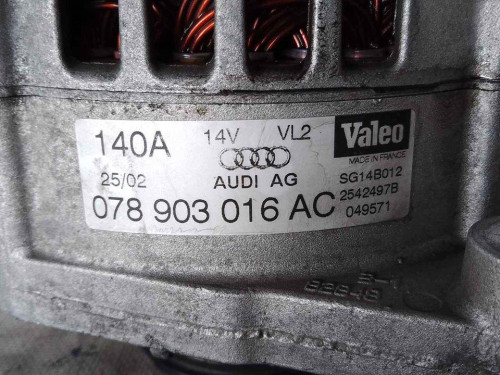 ALTERNADOR Audi A6 AVANT (4B5) 